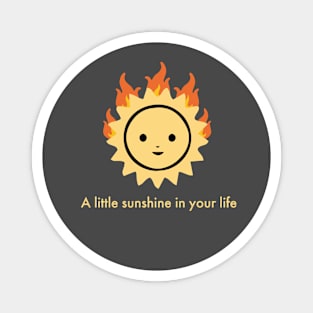 A little sunshine in your life Magnet